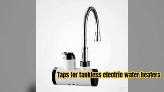 Anında Sıcak Su Elektrikli Banyo MusluğuMalzemeler, Elektrikli su ısıtıcı musluklar Anında ısıtma muslukları